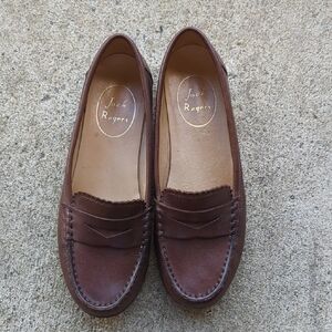 Jack Rogers Women's Classic Brown Loafers
